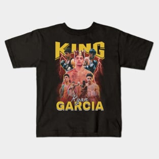 King Ryan Garcia Original Aesthetic Tribute 〶 Kids T-Shirt